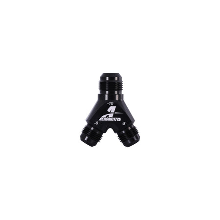 Y-Block Fitting - 12an to 2 x -10an