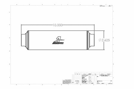 Fuel Filter In-Line 16an 100 Micron S/S