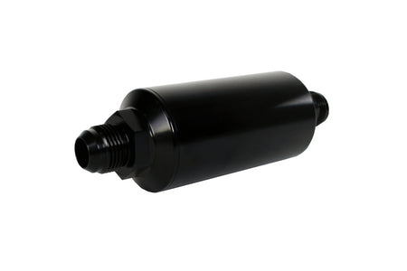 10an Inline Fuel Filter 100 Micron 2in OD Black