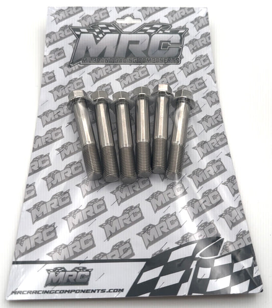 Raw Titanium Transmission to Engine Bolt Kit B/D Series MRC Racing