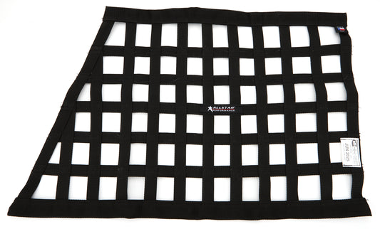 All Star Performance Window Net - Sfi 27.1 - 1 In Webbing - 18 X 29 X 22 In Trapezoid - Black - Each