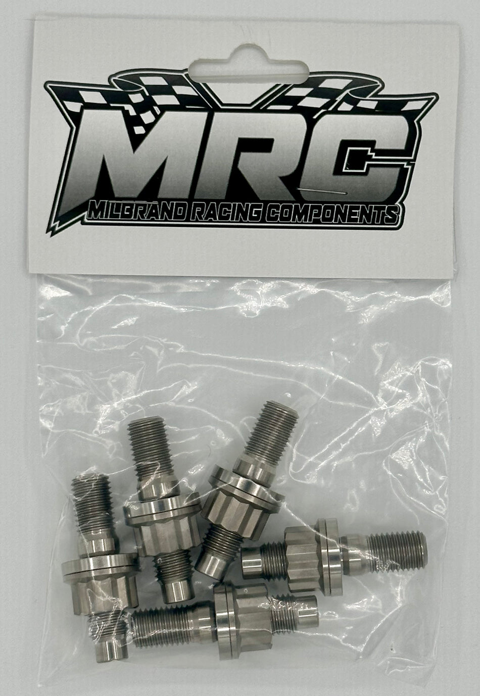 Honda K Series 54mm Raw Titanium Exhaust Stud Kit MRC Racing