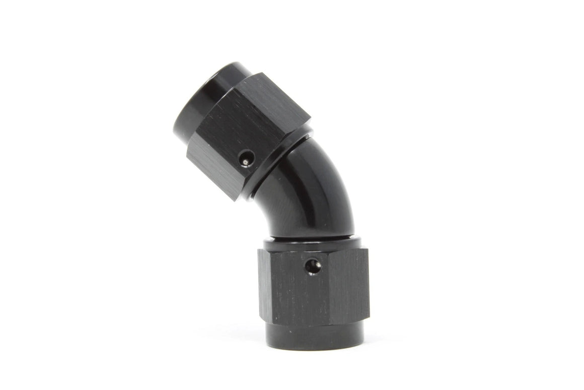 Fitting  F-F Swivel 45-Deg 6an