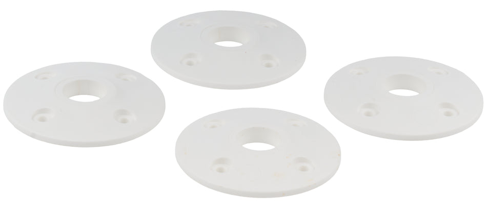 Scuff Plate Plastic White 4pk