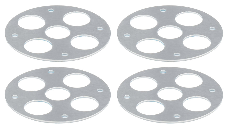 LW Scuff Plate Aluminum 1/2in 4pk