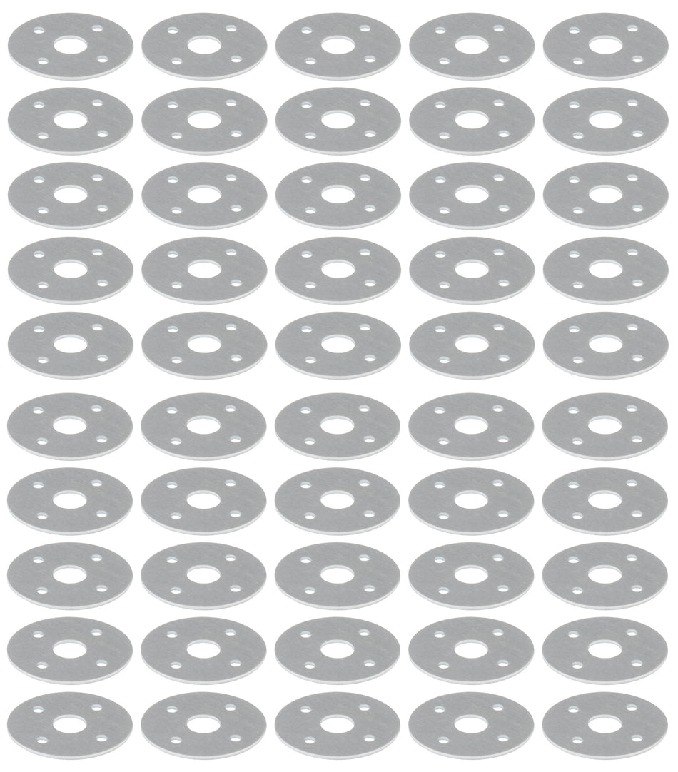 Scuff Plate Alum 3/8in Hole 50pk