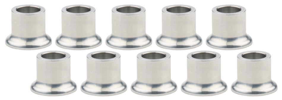 Tapered Spacers Alum 1/2in ID x 3/4 Long 10pk
