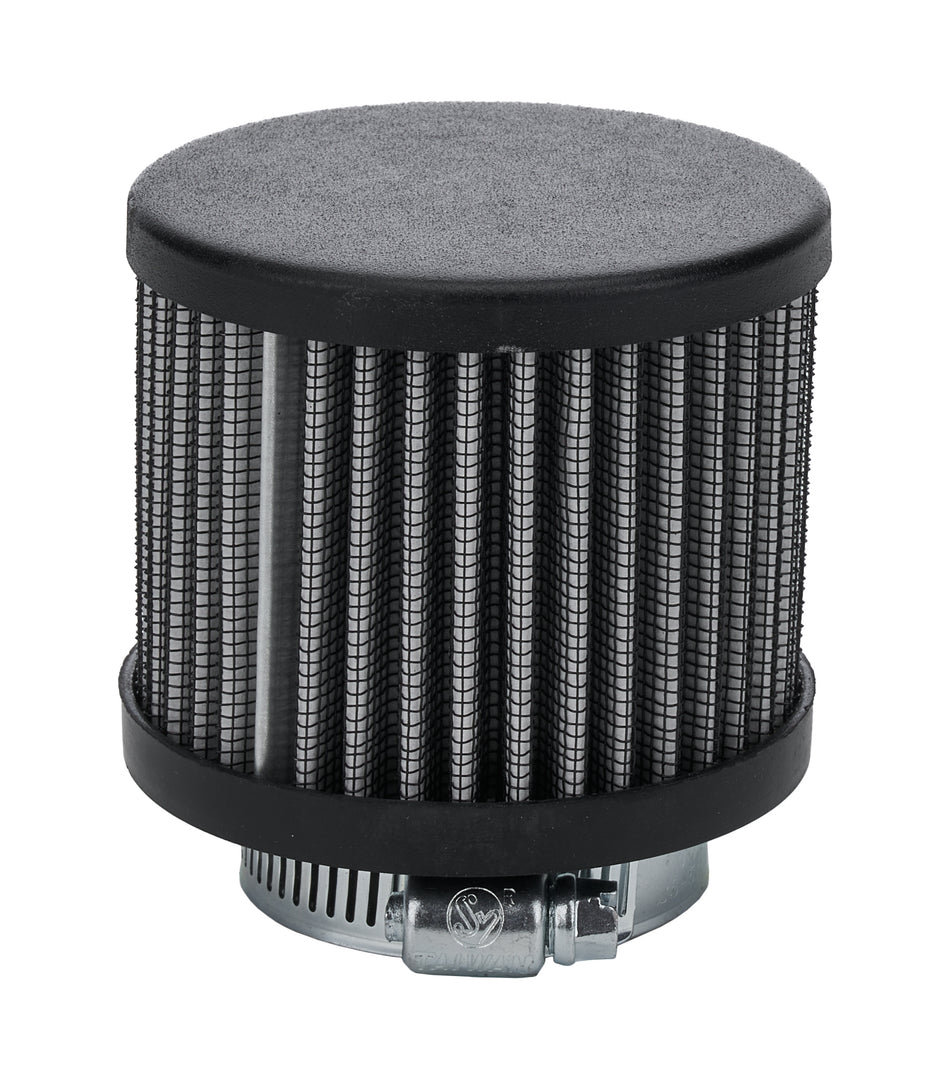 V/C Breather w/o Shield Black 1-3/8in