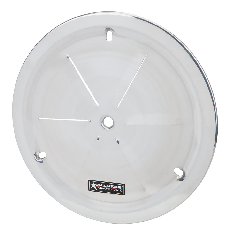 Aluminum Wheel Cover Weld Louvered Polished