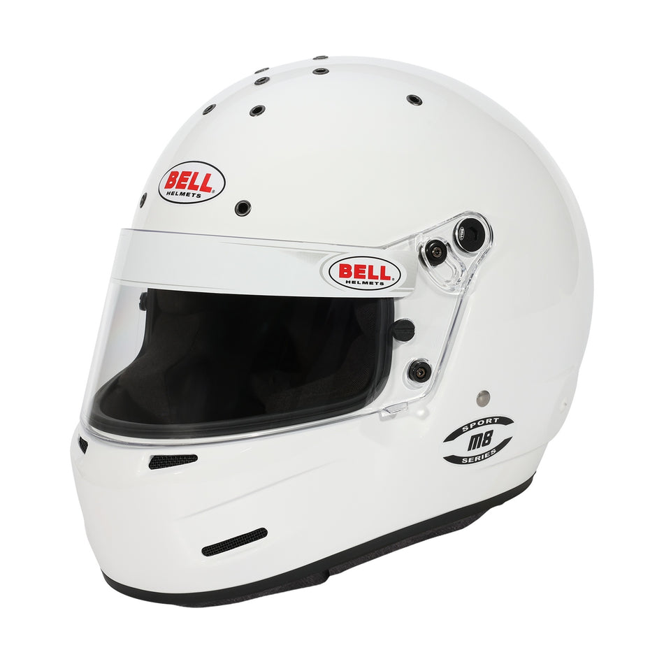 HELMET M8 MEDIUM WHITE SA2025