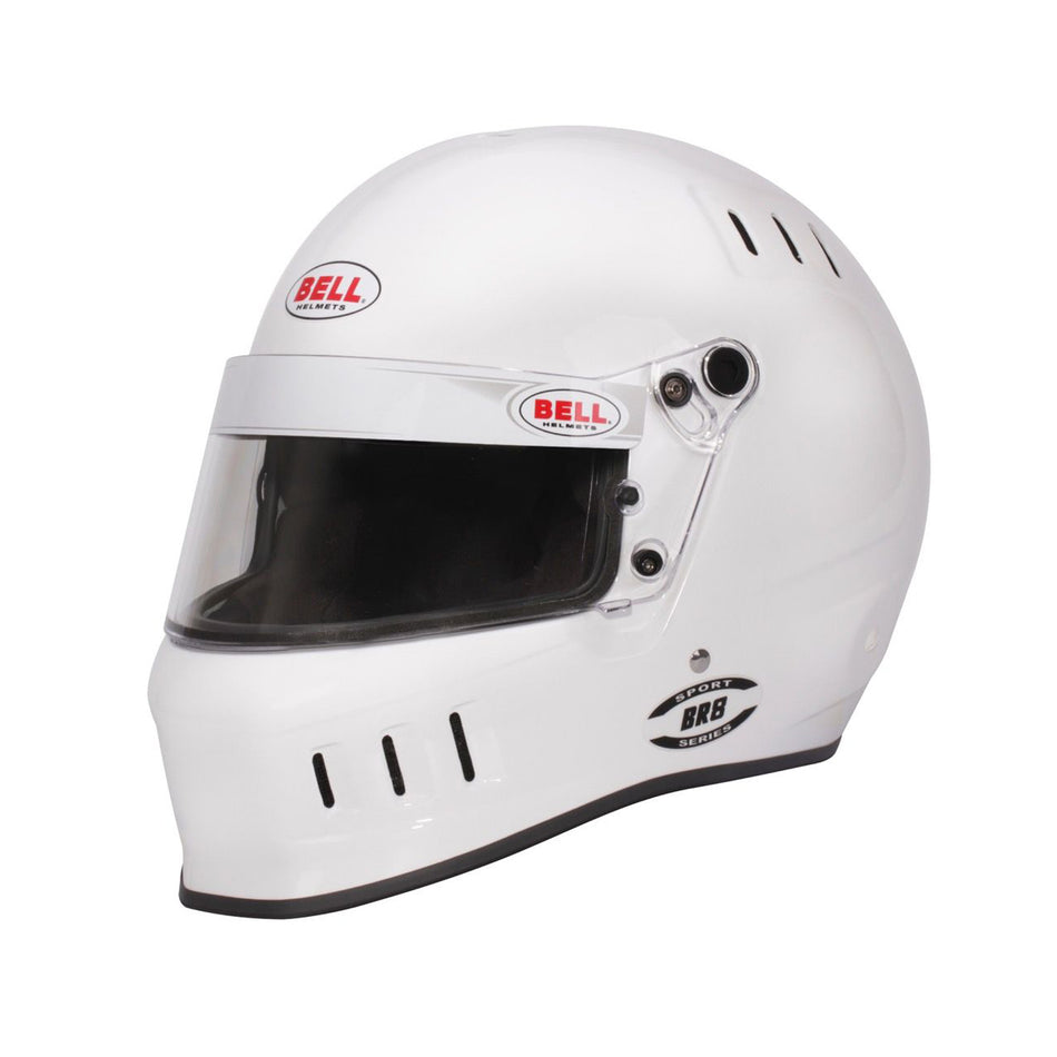HELMET BR8 MEDIUM WHITE SA2025