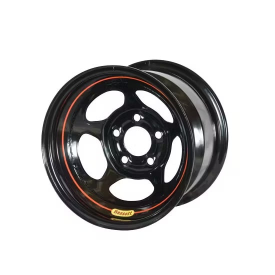 Bassett 37SN3 13X7 Inertia 5x100 mm 3 In. Backspace Black Wheelt
