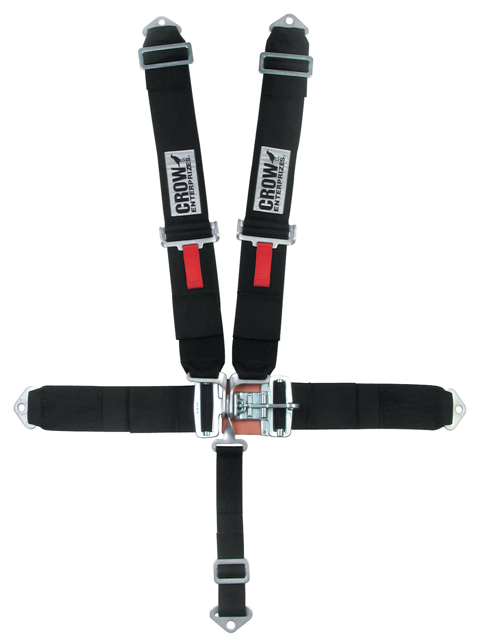 5-Pt Harness Big Latch Blk Bolt In Pull Down