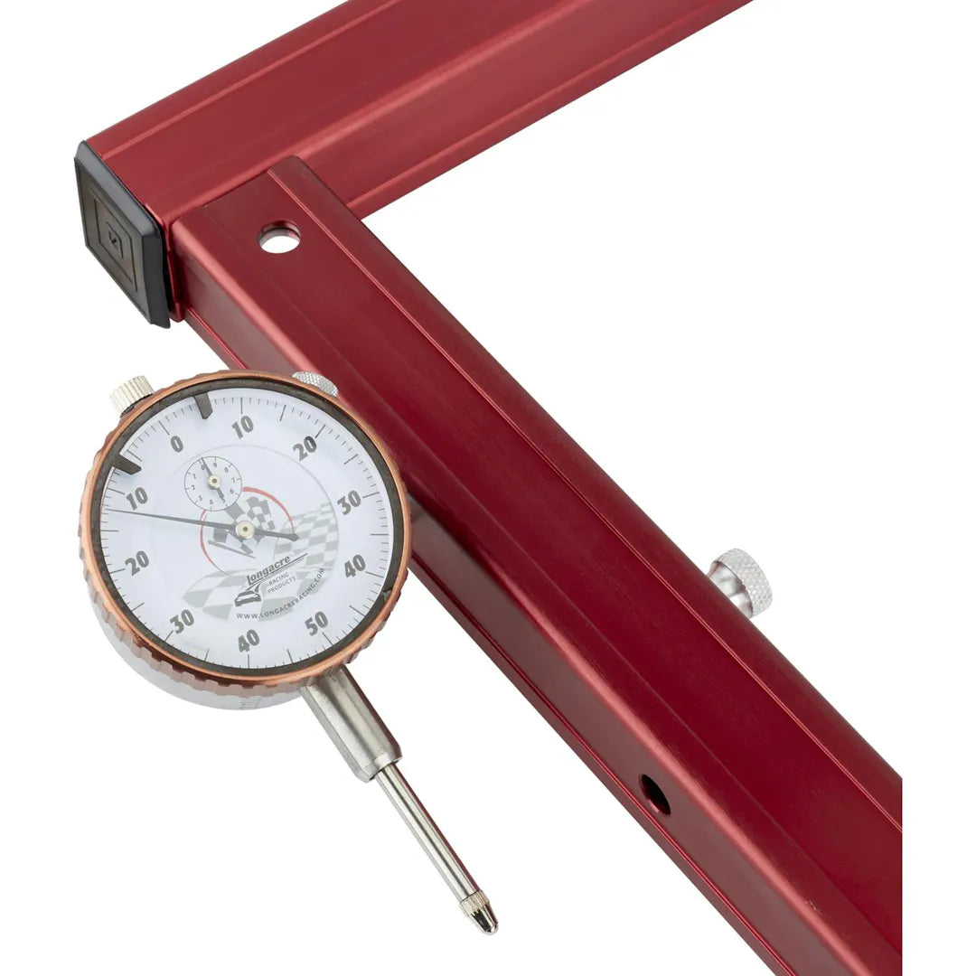 Longacre® 52-79003 Precision Bump Steer Gauge w/ Billet Plate