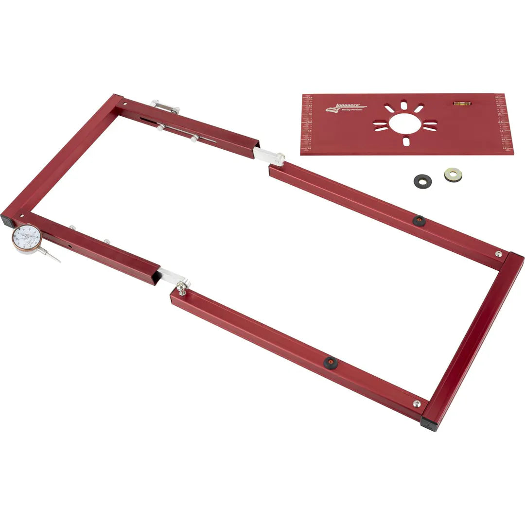 Longacre® 52-79003 Precision Bump Steer Gauge w/ Billet Plate