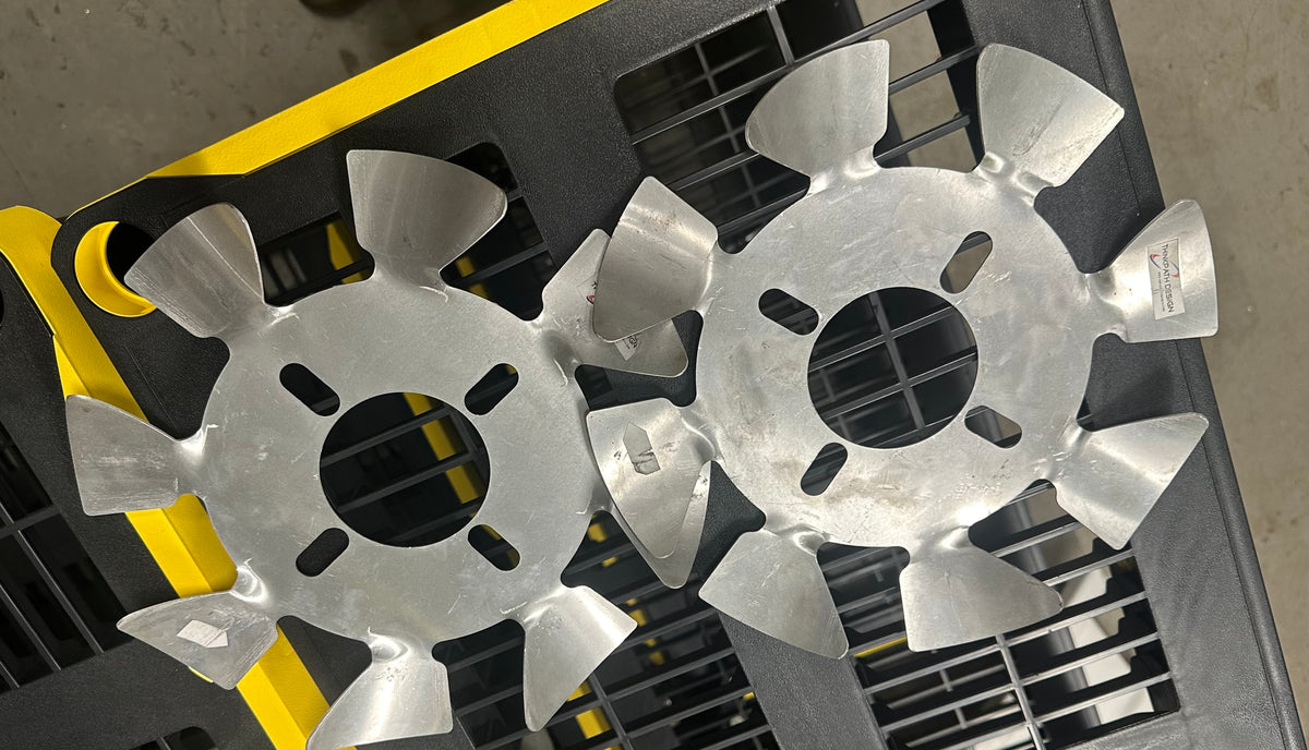 Ultra Brake Fans MRC Racing Components Brake Wheel Fans-Pair 4x100, 4x4, 5x100, 5x114.3
