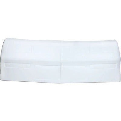 Nose, MD3, 2-Piece Complete, Plastic, Chevy Monte Carlo 1988, Street Stock, Kit (white, blue, gray, orange, red, white, yellow)
