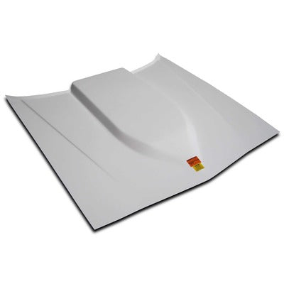 Five Star Factory Stock Hood 2.5 in Scoop, Composite Chevy Monte Carlo 1988 White