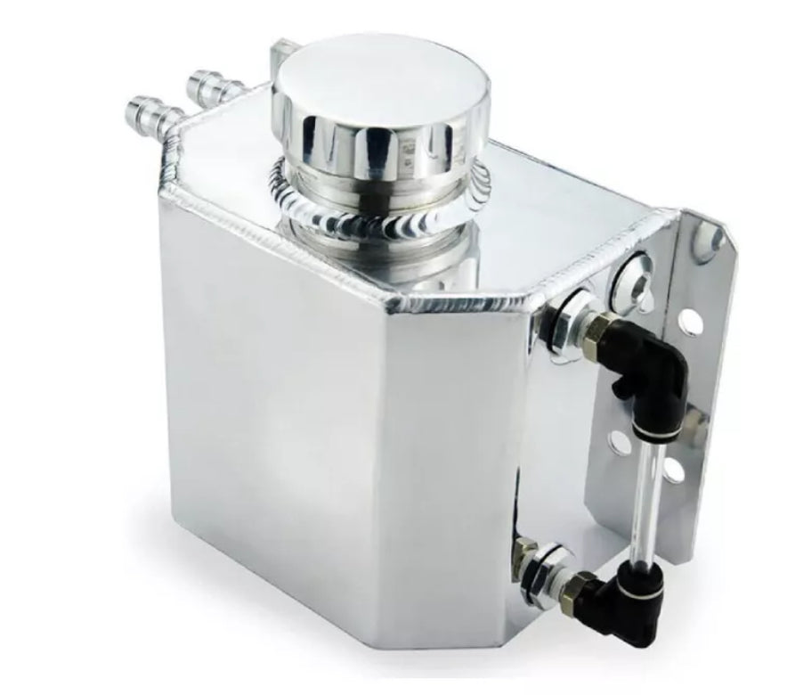 Universal 1L Aluminum Radiator Coolant Overflow Tank – MRC Racing ...