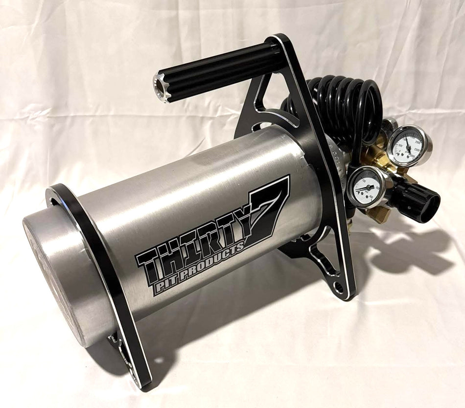 Thirty7 Pit Products Portable Aluminum Nitrogen Air Tank Kit