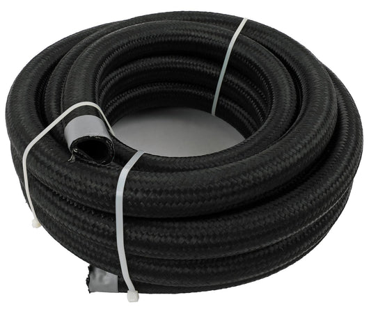 -16 AN 20 FT Fragola Performance Systems Premium Black Nylon Race Hose 842016