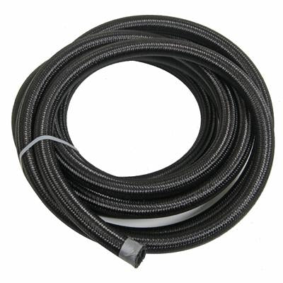 -12 AN 20 FT Fragola Performance Systems Premium Black Nylon Race Hose 842012