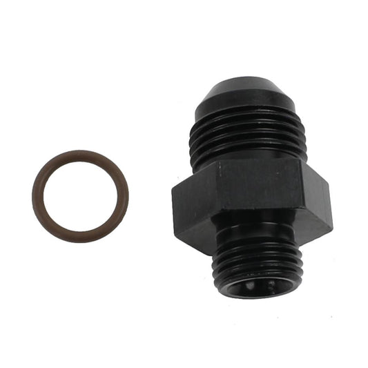 -8 AN to -6 AN Fragola Performance Systems Radius AN to O-Ring Adapters 495102-BL