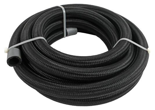 -12 AN 15 FT Fragola Performance Systems Premium Black Nylon Race Hose 841512