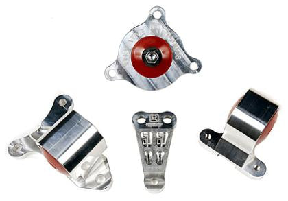 Innovative 02-06 Acura RSX K-Series Silver Aluminum Mounts 85A Bushings (Not K24 Trans