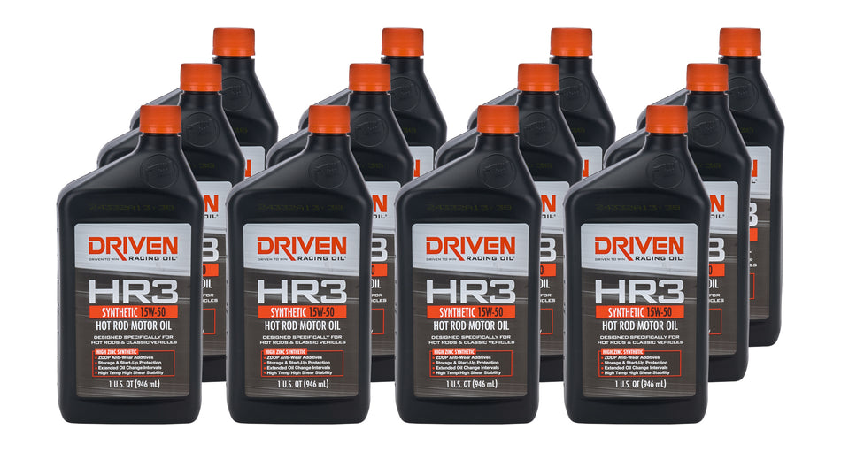 HR3 15w50 Synthetic Oil Case 12 x 1 Quart