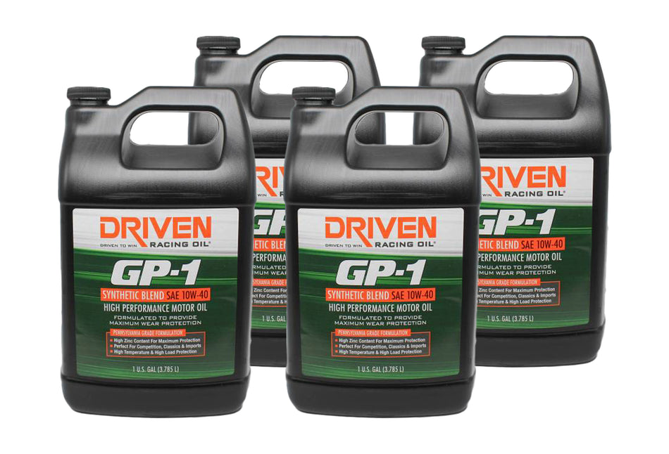 GP-1 10w40 SemiSynthetic Case 4 x 1 Gallon