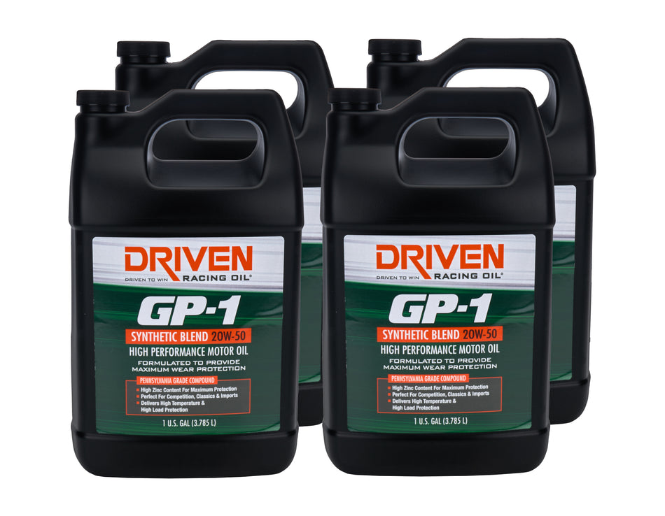 GP-1 20w50 SemiSynthetic Case 4 x 1 Gallon