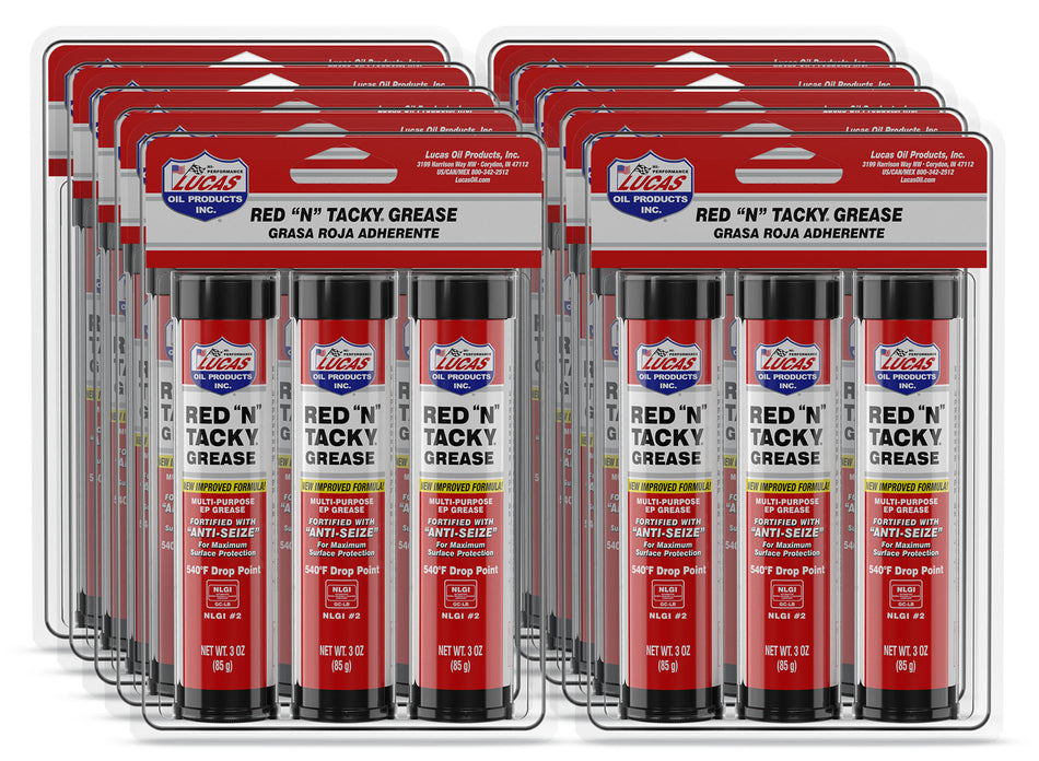 Red N Tacky Grease Case 10 x (3x3oz)