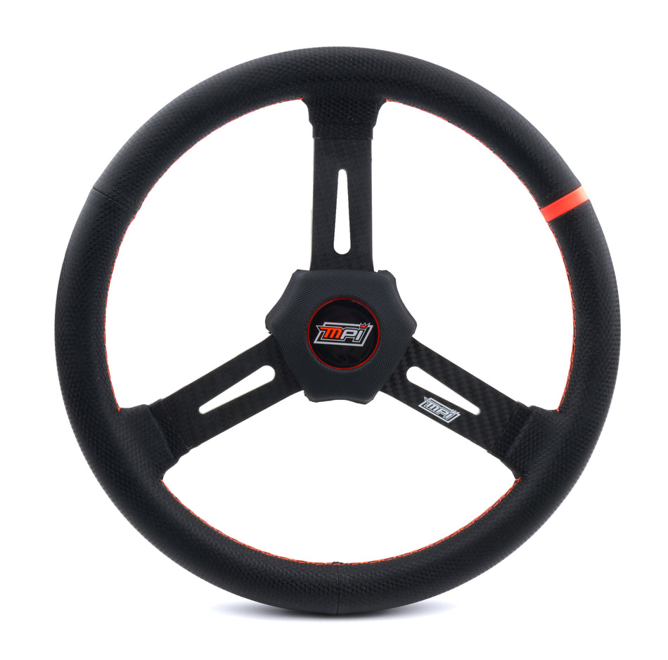 Dirt Steering Wheel 15in Carbon Fiber Large Grip