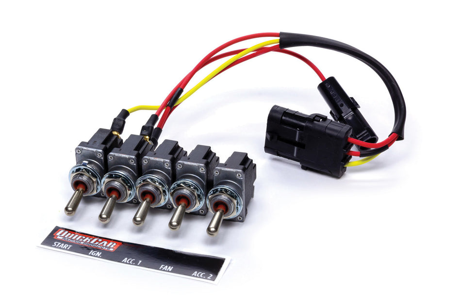 Ignition Panel 5 Switch Single Box
