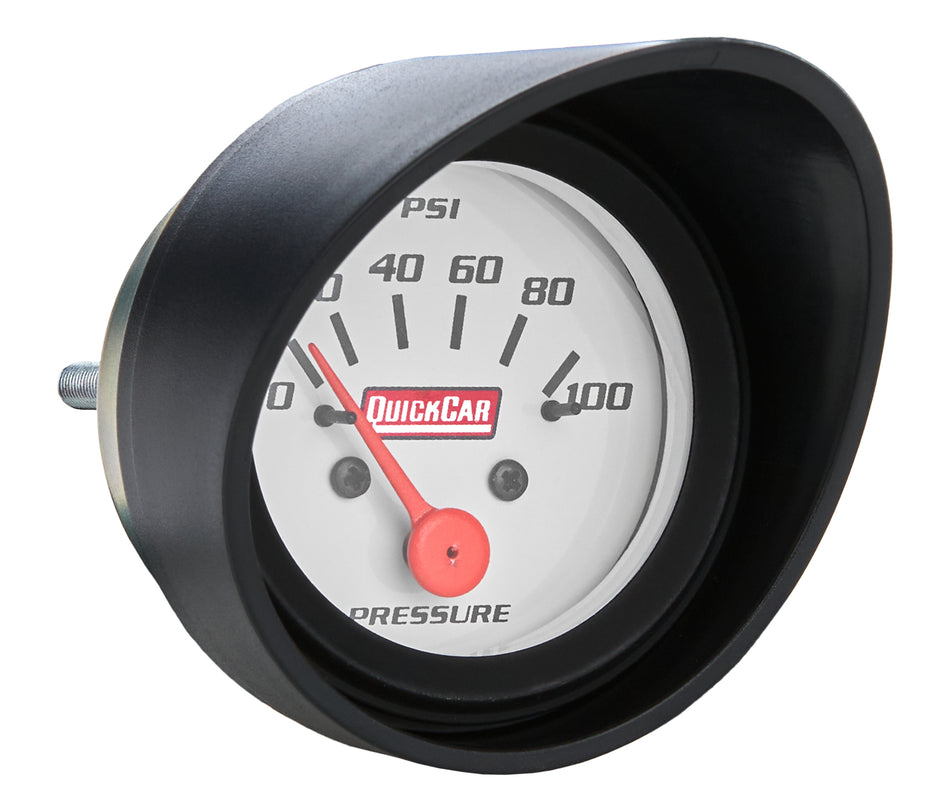 Gauge Visor Black 2-1/16in Gauges