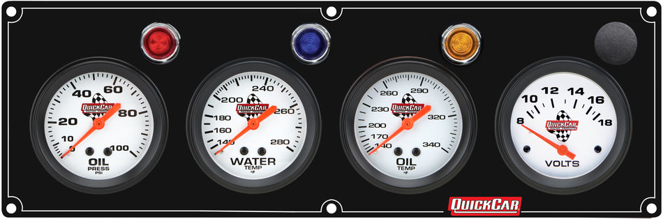4 Gauge Panel OP/WT/OT/VT Black
