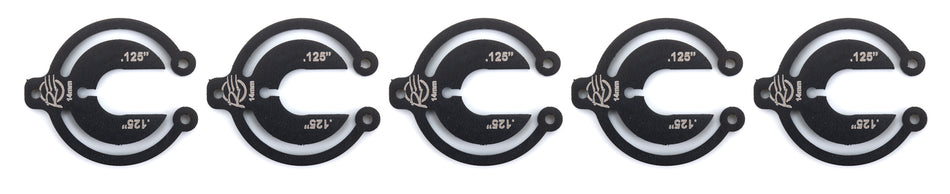 Alum Packer 14mm 1/8in Thick - 5 Pack