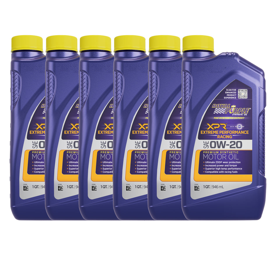 0w20 XPR Racing Oil Case 6x1 Quart