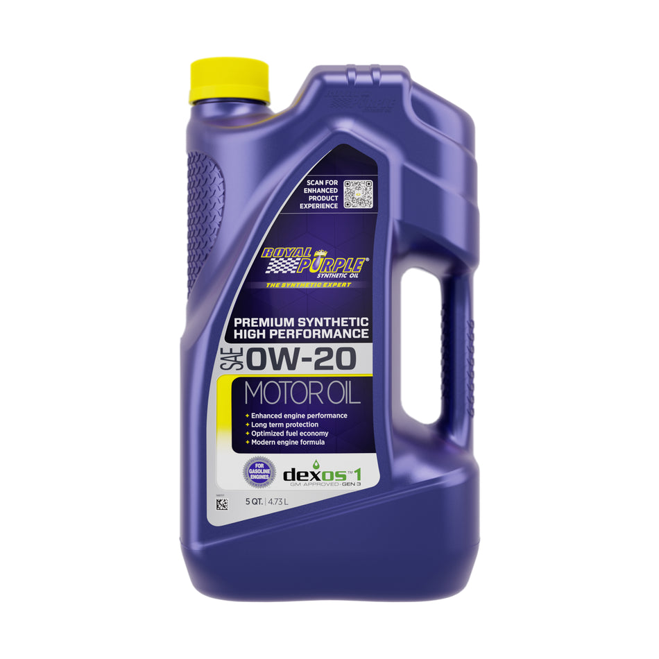 0w20 Multi-Grade SAE Oil 3x5qt Bottles