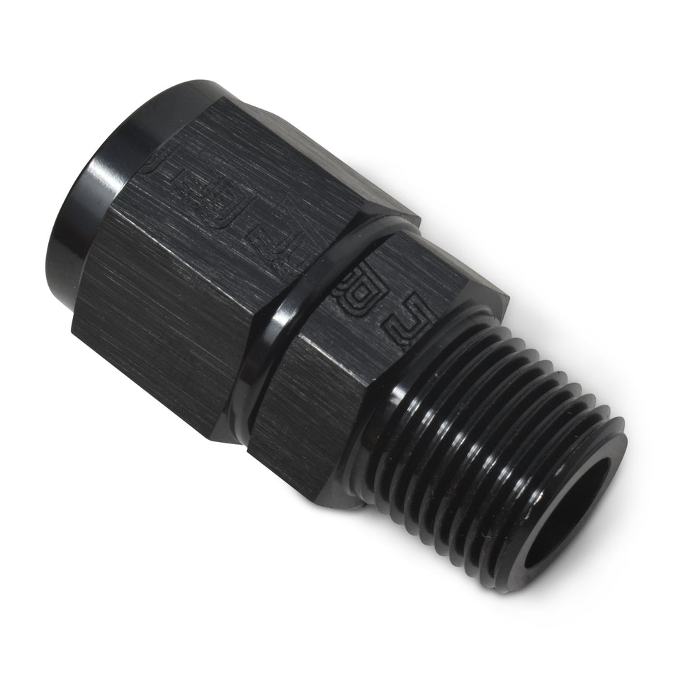 6AN F 3/8M Straight Black