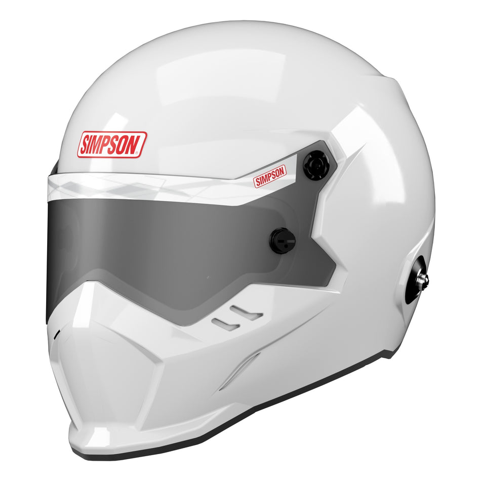Helmet KingSnake  2X-Lrg White SA2025