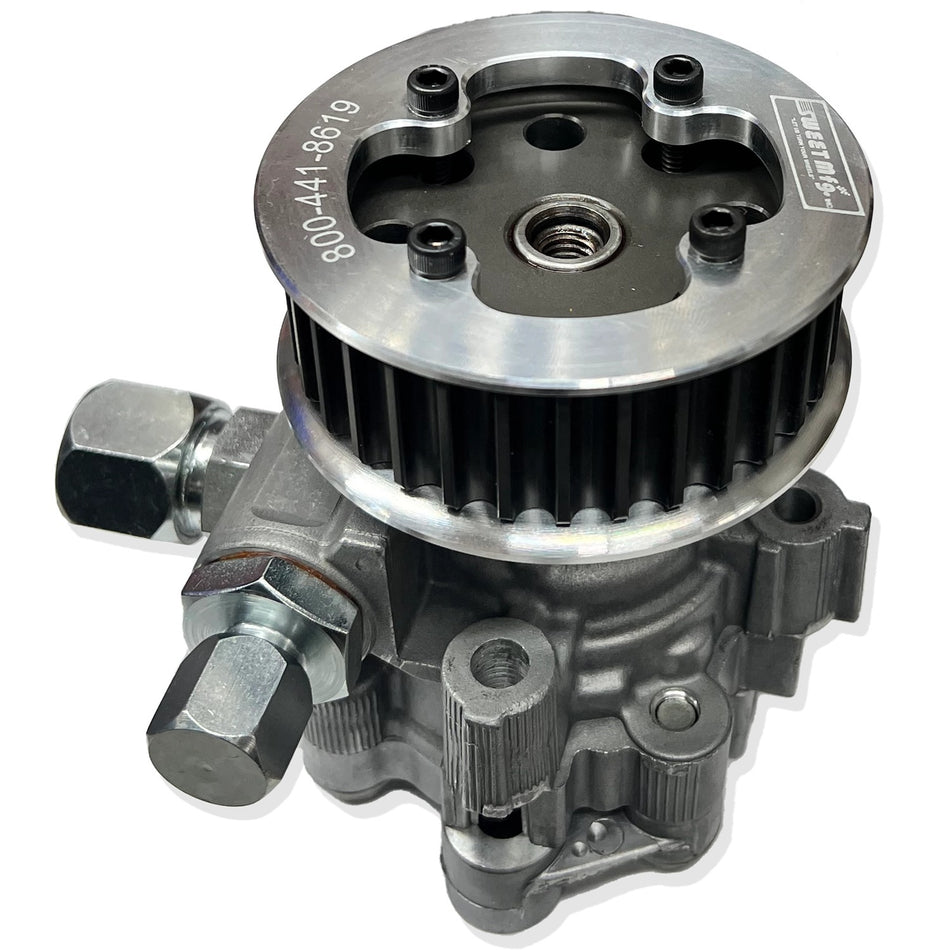Alum P/S Pump W/ 33T Pulley Bert/Brinn