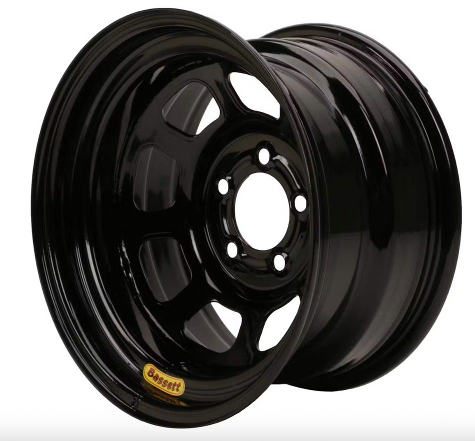 5X5 Bassett Excel D-Hole Wheels 15x8 (ALL Backspacing's)