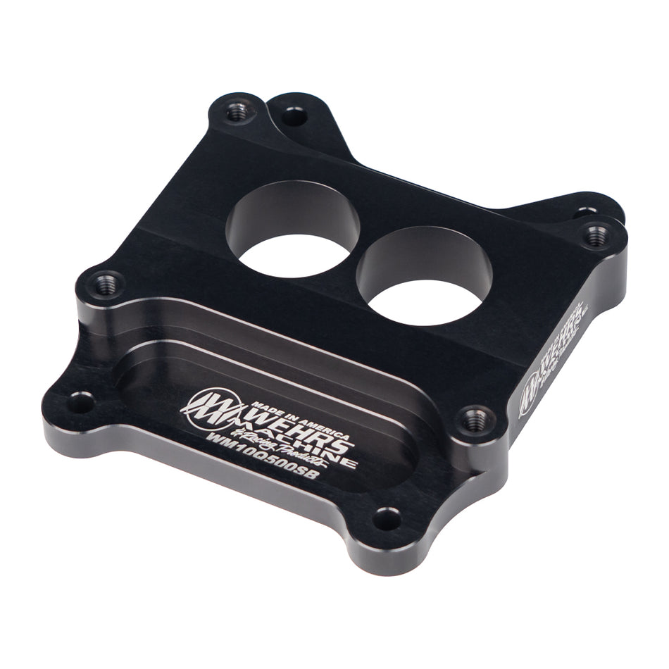 Q-Jet Carb Adapter 1in Thick Straight Bore