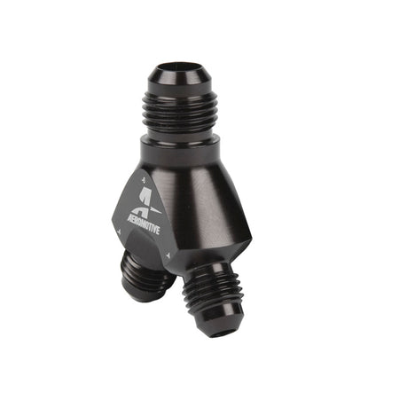 Y-Block Fitting - 6an to 2 x -4an